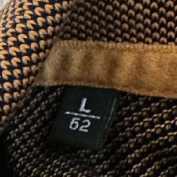 Open Championship Polo Large Brown With Carnoustie Embroidered Sleeve Logo - Picture 7 of 8